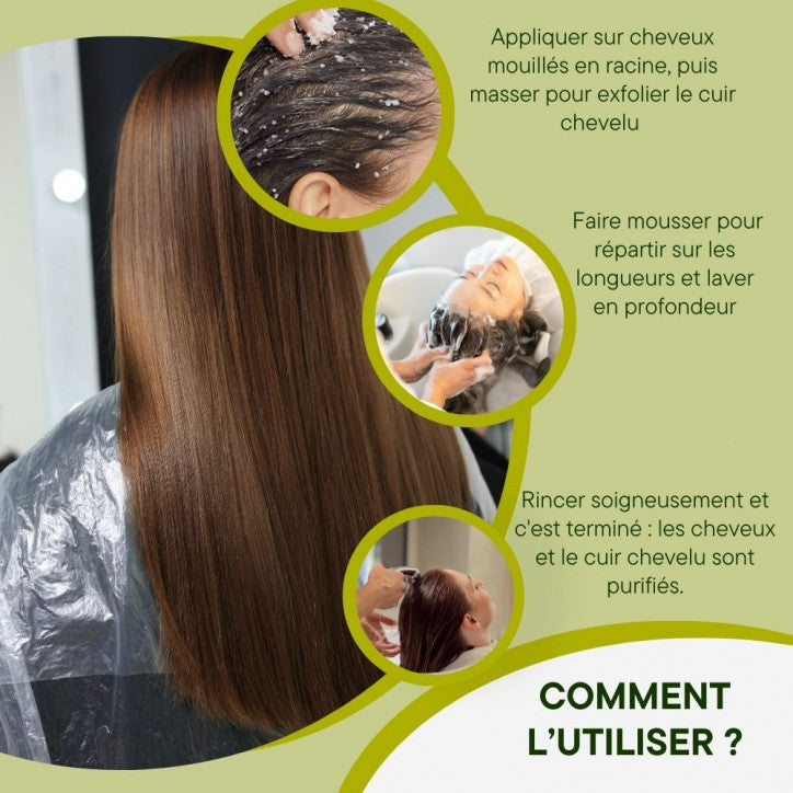 Em2h PureScalp Cleansing Scalp Scrub - Shampoing gommant cheveux